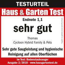 Haus & Garten Test - Cycloon Hybrid Family & Pets