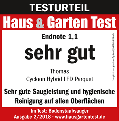 Haus & Garten Test (CYCLOON HYBRID LED Parquet)