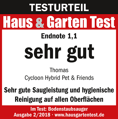 Haus & Garten Test (CYCLOON HYBRID Pet & Friends)