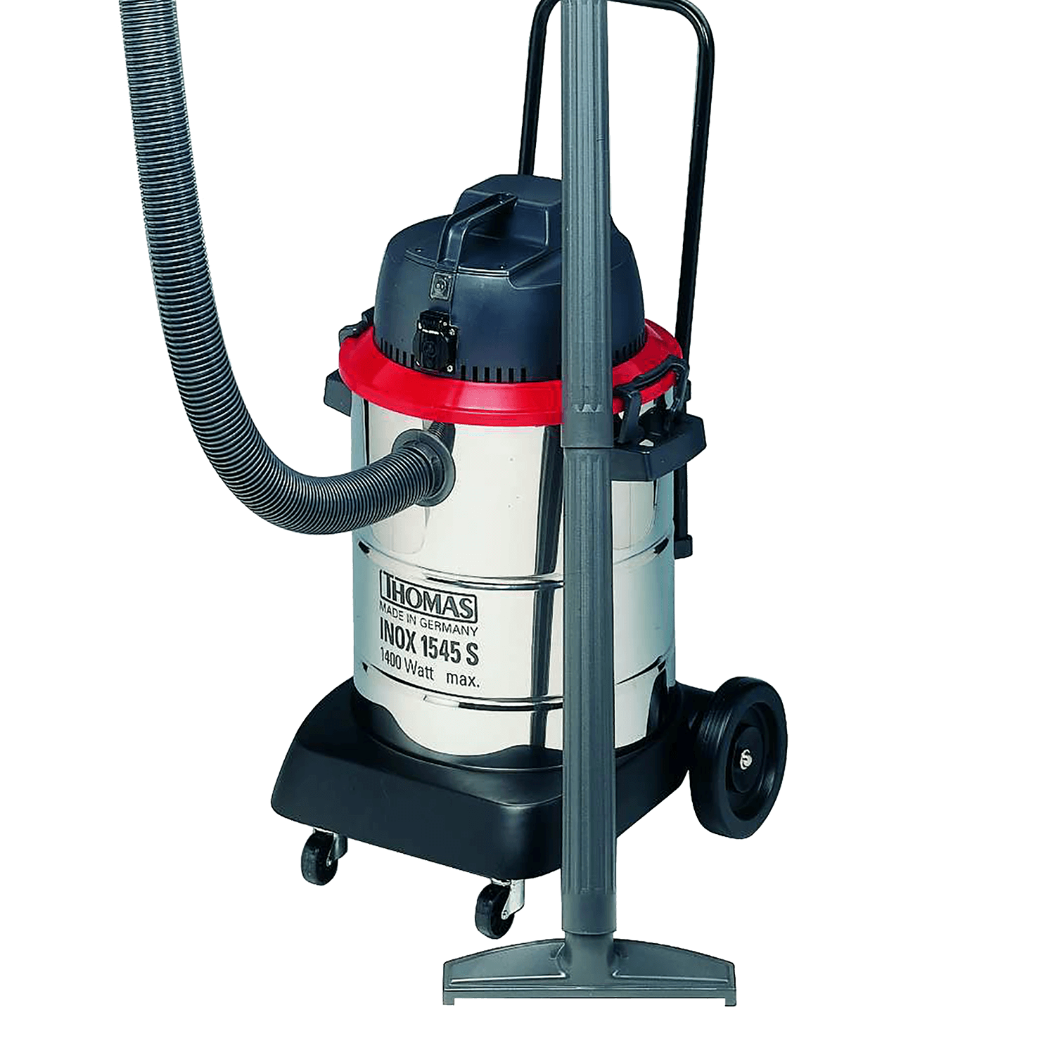 Nass-Trockensauger mit Steckdose integriert: Der THOMAS INOX 1545 S 