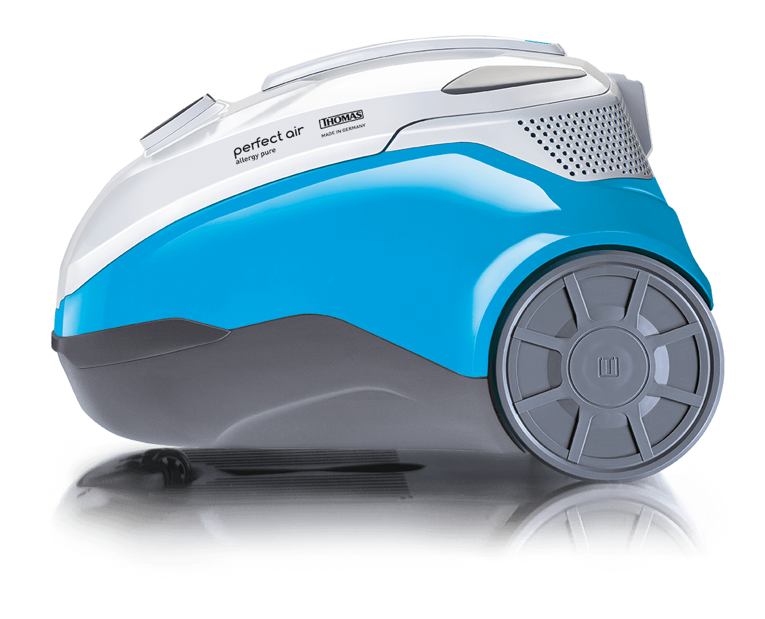 Staubsauger für Allergiker mit Wasserfilter Perfect Air Allergy Pure Seitenanasicht