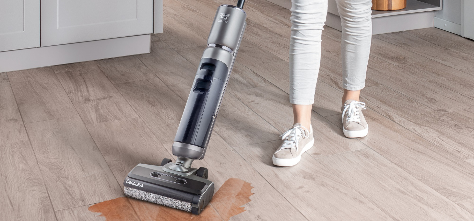 AQUA FloorCleaner Saugspur
