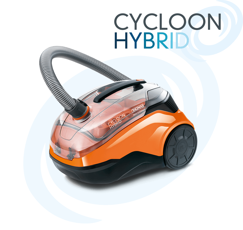 Beutelloser Staubsauger für Tierhaare Cycloon Hybrid Family & Pets